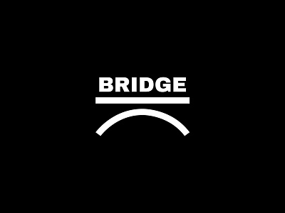 BRIDGE adobe illustrator brand identity branding design illustration logo logo designer logo mark logodesign minimal ui