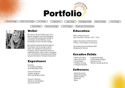 My Potfolio branding graphic design logo ui