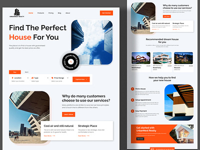 Real Estate Website Design graphic design landing page design real estate agent website real estate website real estate website design real estate wesite designs ui website design