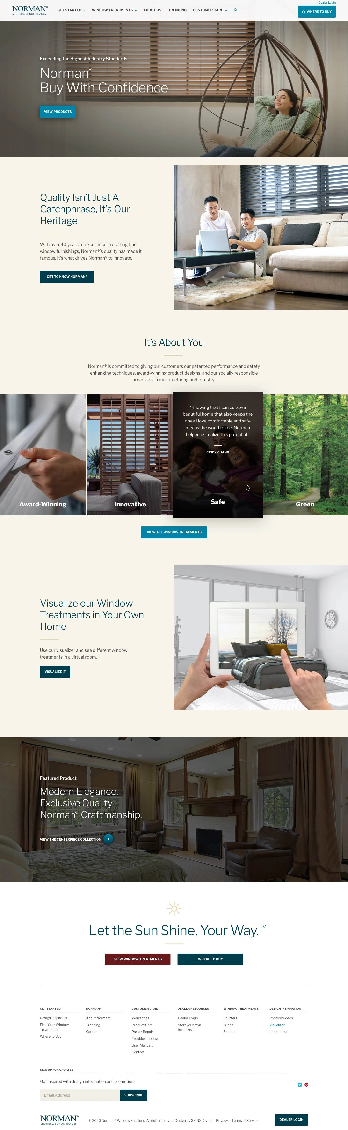 Norman Website Design & Development branding design graphic design ui ux webdesign website website design website redesign