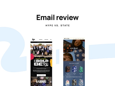 Email review Hype vs. State branding design email email builder email campaign email design email inspiration email marketing email newsletter email templates email tips stripo email ui