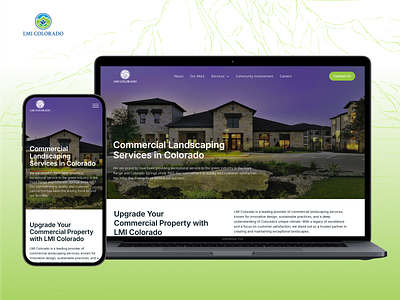 LMI Colorado design landscaping website landscaping website design professional responsive design webdesign website design wordpress wordpress design wordpress development