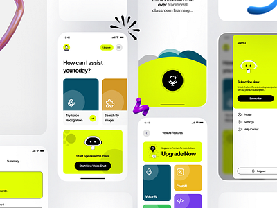 AI UI KIT | Chwai | Welldux ai ai ui kit iqbalmina teamiqbal ui uiux design ux ux design welldux