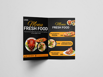 Menu Card Design 3d advertising animation branding food food styling graphic design logo marketing menu card design motion graphics price list restaurant socialmedia template