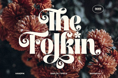 Folkin Font lettering logo logo font retro sign shop summer vintage wedding font winter