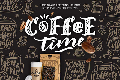 Vintage Phrases - Coffee Time