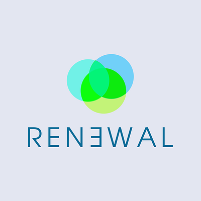 Renewal branding graphic design logo ui web design wordpress