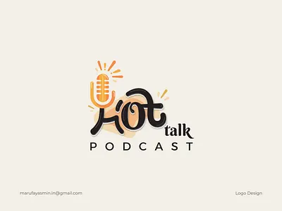 HotTalk - Podcast Logo cover illustration itunes lofoinspire logo logobrand logoconcept logodaily logodesign logofolio logos podcast podcastart podcastartwork podcastcover podcastcoverart podcastlogo podcastlogodesign professionallogo spotify