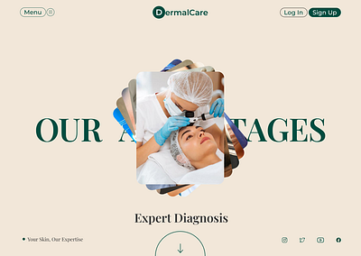 Dermatologist Website Design with animations. animatedwebsite cleandesign dermatologistwebsite designinspiration healthcaredesign healthcareux interactivedesign lighttheme medicalwebsite minimaldesign modernwebdesign responsivedesign scrollanimation uiuxdesign userexperience uxui webdesigntrends webinteraction websitedesign