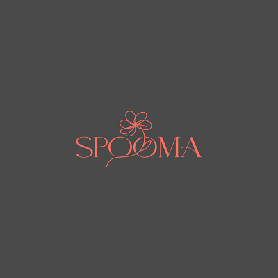 Spooma branding design graphic design illustration logo minimal spooma typography ui ux vector