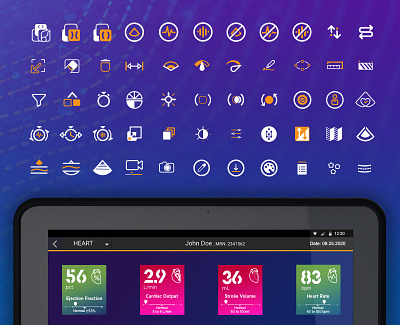 EkoNos: More Iconography iconography icons typography ui ux vector visualization