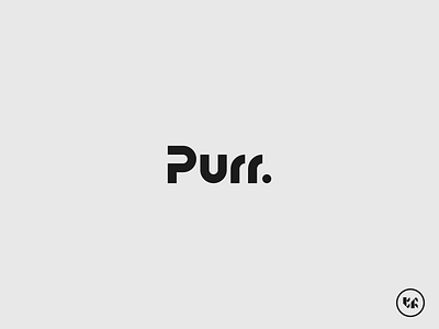 Purr - clothing brand logo businesslogo clothinglogo creativelogo flatlogo foodlogo iconlogo logodesigner logofolio minimalistlogo wordmarklogo