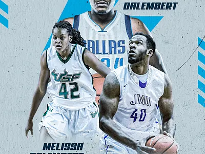 Modern Basketball Poster Design basketball basketball poster melissa dalembert poster poster design samuel daembert yohanny dalembert