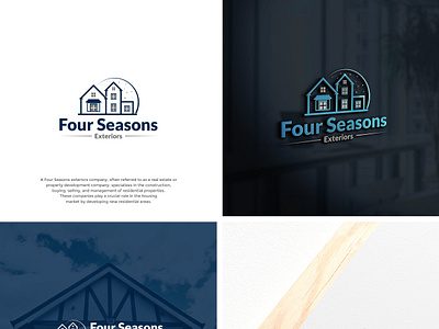 Real Estate Logo Design brandingkit logo logoportfolio logoraise