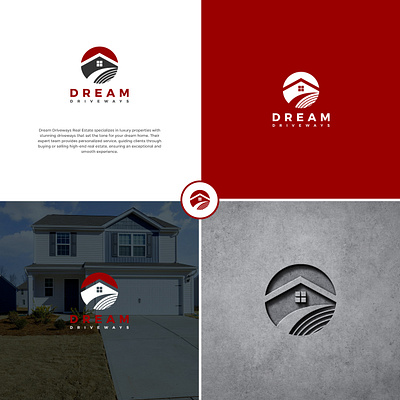 Home Real Estate Logo Design brandingkit logo logoportfolio logoraise market