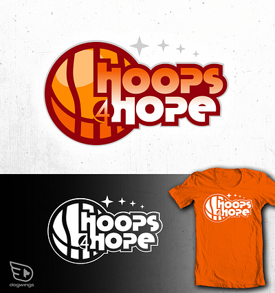 Logo concepts basketball chipdavid dogwings drawing hoops logo sportsgraphic vector