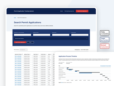 Centralizing Disparate Data (3) data ui datavisualization portal product design timeline tracking tracking system ui ux web design