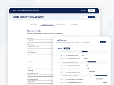 An All-in-One Platform (2) application design portal product design tracking system ui ux web design