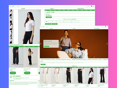 Unique Shopify Store Design | Innovative Fashion Store shopify