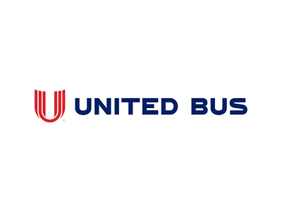 United Bus brand brand design brand identity branding bus graphic design logo logo design logo mark navy red united