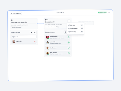 Pattern Flow: The Tech-Driven CRM Management Platform automation blockchain dashboard design menu modal notion popup pouya safe sepanta sepanta pouya ui untiledui web2 web3