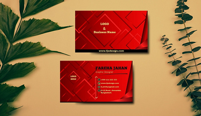 Business Card Template Design 3d animation brandidentity branding business card design businesscard canva creativedesign customcards design graphic design illustration logo marketing motion graphics networking printdesign professionalcards ui usinessmarketing