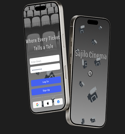 Movie Ticket Selling app Mockup app design mockup ui ux