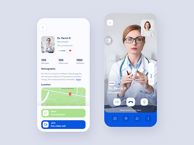 Medical Mobile App Online Consultation application design doctor doctor app elegant health healthcare medical medical app minimal mobile application online doctor appointment ui uiux user experience ux