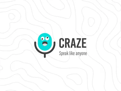 Craze Logo - Fun Crazy Logo childish logo craze crazy crazy logo cyan cyan logo emoji emoji logo fun logo