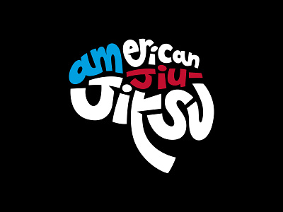 Legion - American Jiu-Jitsu No-gi kit design. america brain jiu jitsu typography