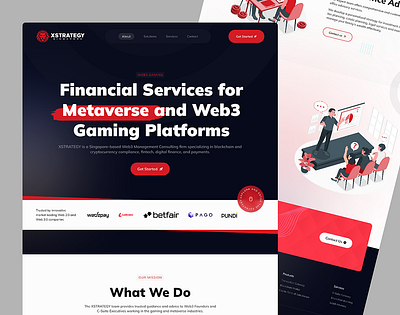 XSTRATEGY Website Design branding graphic design uiux web design