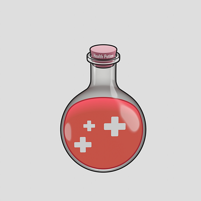 Potions 3d blender