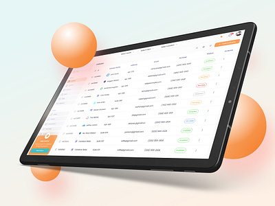 Table view design data table desktop ui table view ui design