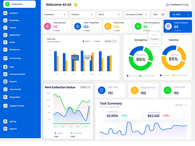 Example of Real State web Application in Figma