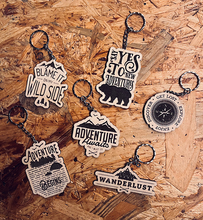 Old project get a new life engraving keychain lasercustom lasercut letters plywood typography woodcraft