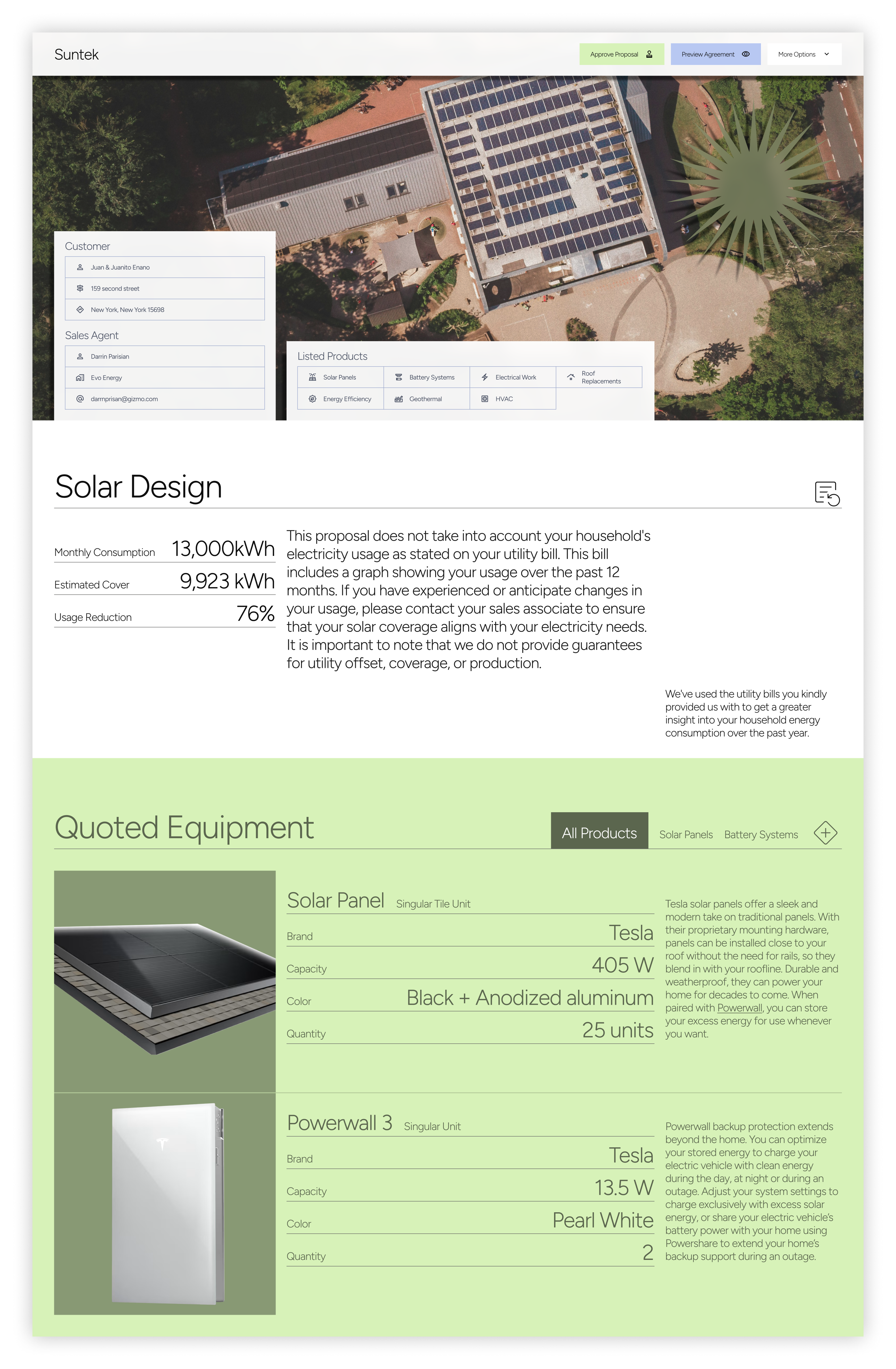 Suntek - Proposal Invoicing (concept) branding clean concept crm flat invoice minimal proposal sketch ui ux