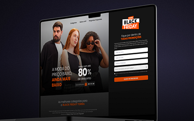 landing page | black friday torra 2024 black friday landing page lp social media ui ui design