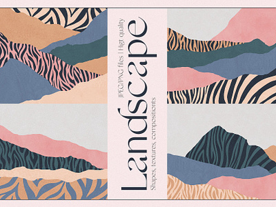 LANDSCAPE Creator & Zebra Textures