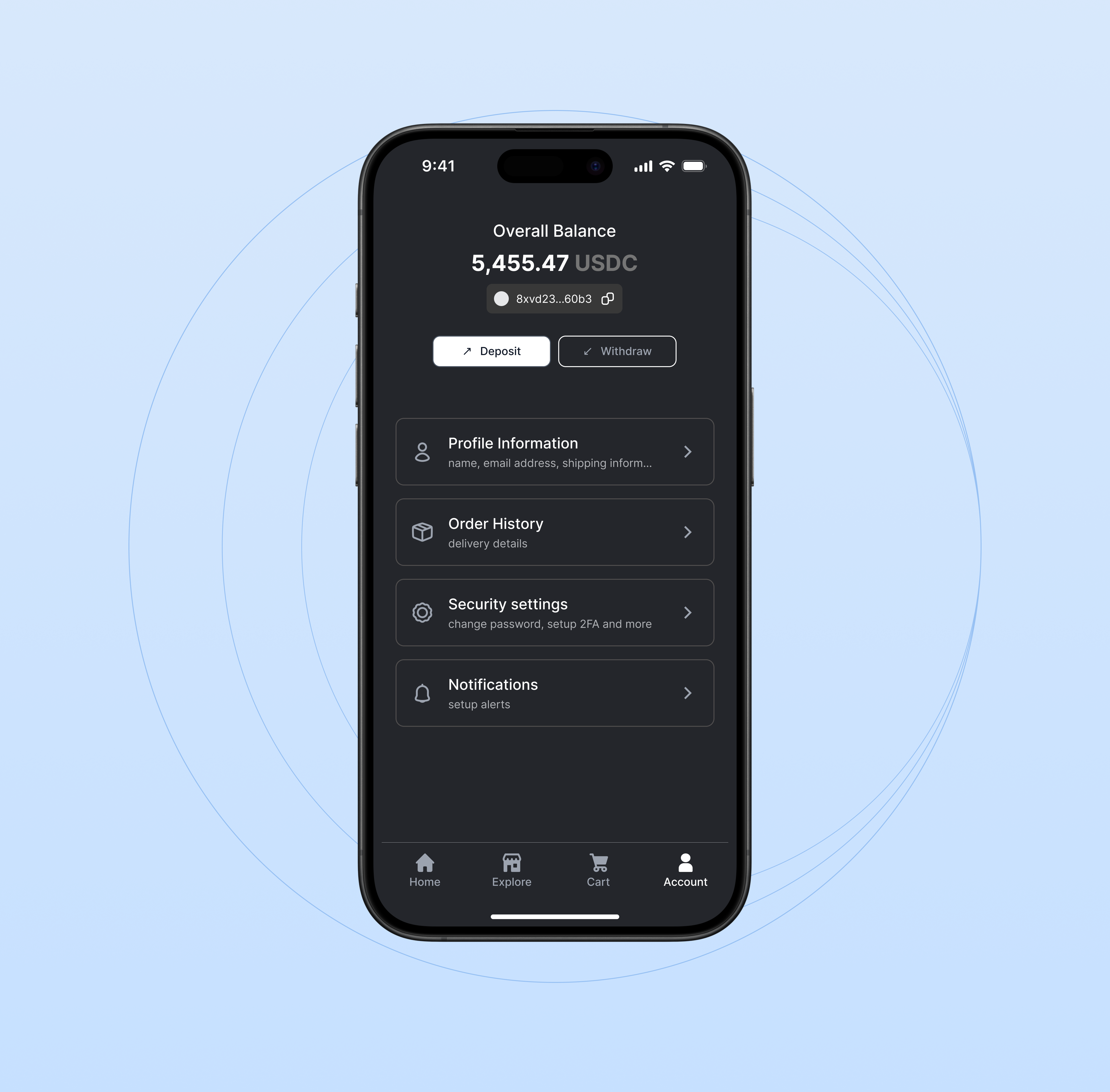 Example of Mobile App Design