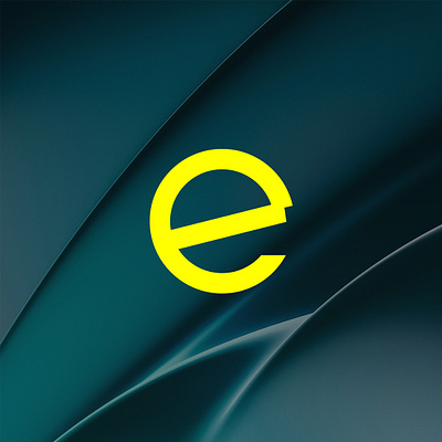 Letter e logo mark branding graphic design logo