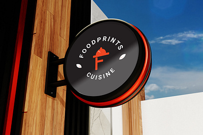 Foodprints Cuisine Brand Identity branding graphic design logo