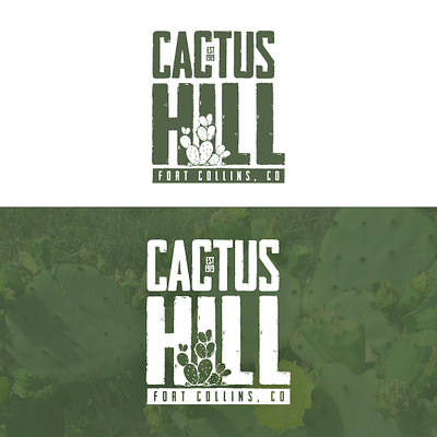 Cactus Hill logo design