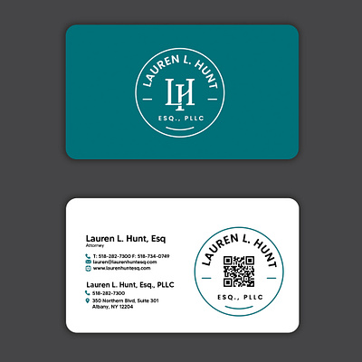 lauren Hunt Business card design