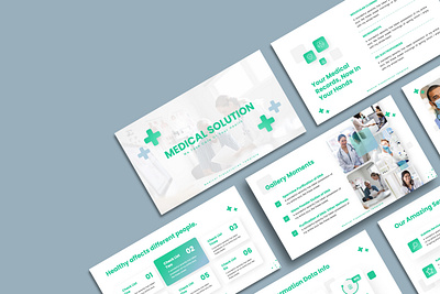 Medical Solution Presentation branding design google slide google slides graphics design keynote medical medical presentation pitch deck pitch deck design powerpoint ppt pptx presentation presentation design solution