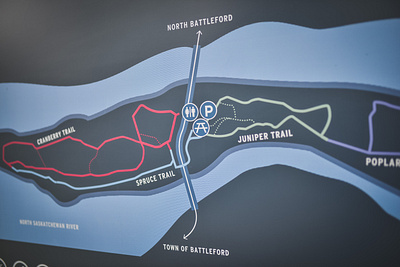 Battleford Saskatchewan Wayfinding System Details