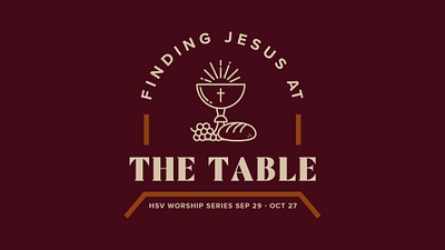 Sermon Series Design | Finding Jesus at the Table sermon series design