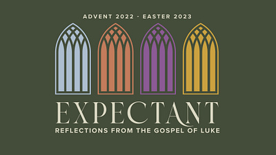 Worship Season Theme | Advent - Easter Series | Expectant sermon series design