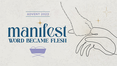 Manifest | Advent Sermon Series Design advent sermon series design