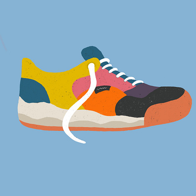 Shoe Doodle doodle illustration