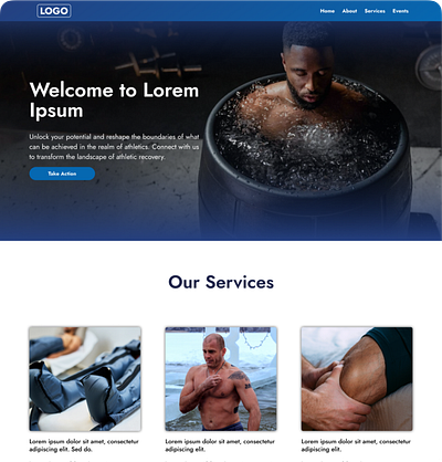 Website modern design